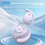 AI Translator Headphones 144 Languages Real Time Two-Way Translation Bluetooth Headset for Business Wireless Waterproof Earbuds