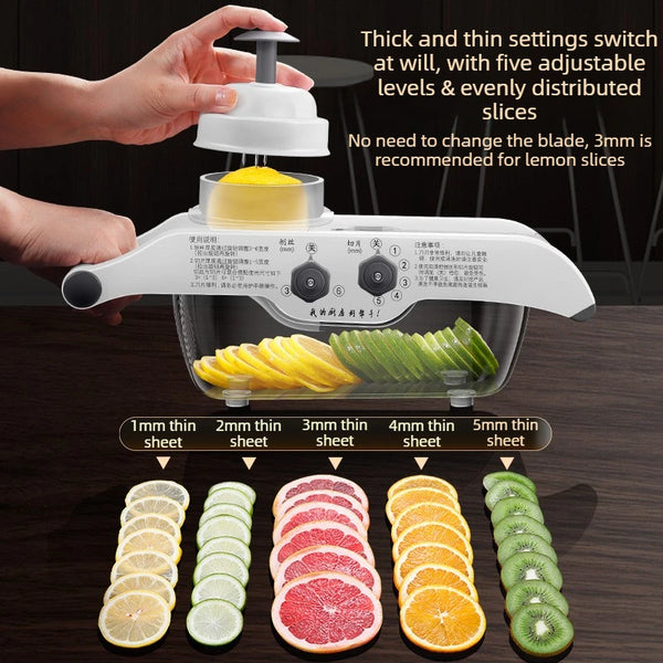 Kitchen Lemon Slicer Cutter Vegetable Shredded Chopping Chopper Fruit Slicer Profession Milk Tea Shop Fruit Slicers Manual Tools