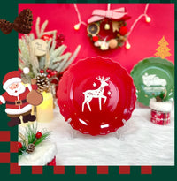 Ceramic Christmas Coffee Mug Cup Teapot Tree Plate Candy Dish Cake Tray Nordic Party Kitchen Tableware Drinkware Gift Decor