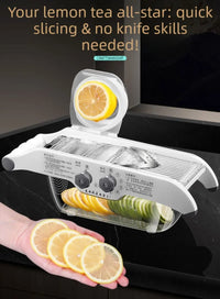 Kitchen Lemon Slicer Cutter Vegetable Shredded Chopping Chopper Fruit Slicer Profession Milk Tea Shop Fruit Slicers Manual Tools
