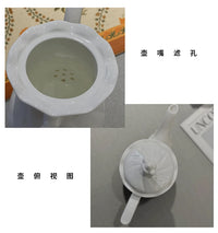 White Bone China Teapot Creative Spiral Pattern Coffee Pot Ceramics Milk Jug Sugar Bowl European Afternoon Tea Drinkware