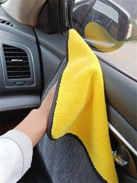 1/2/6pcs Microfiber Cleaning Towel Car Cleaning Cloths Professional Detailing Car Drying Microfiber Towel Wash Towel Accessories