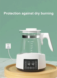 1.3L Electric Kettle Baby Thermostat Milk Warmer Home 24h Hot Water Kettle Multifunctional Glass Health Pot Teapot Kitchen Tools