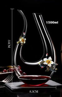 Exquisite Enamel Wine Glass Crystal Glass Champagne Cup Wineglass Drinking Glasses Cups Vintage Goblet Luxury Set Whiskey Dining