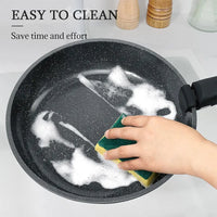 4PCS Cookware Sets Nonstick Frying Pans Skillets Set with Detachable Handle Kitchen Cooking Pans Compatible with All Stovetops